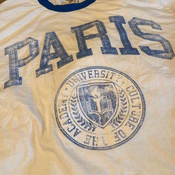 Oversized Free People Paris Sporty Tee - Picture 5 of 8